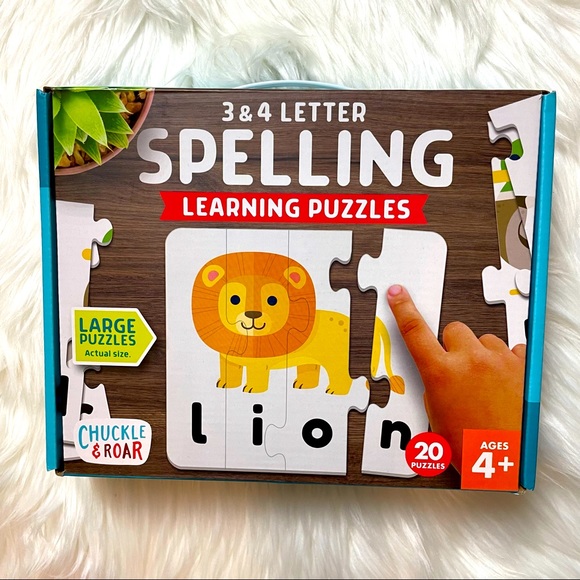 Spelling Learning Puzzles/See & Say Flash Cards Toddler Learning Toy NOB - Picture 6 of 8